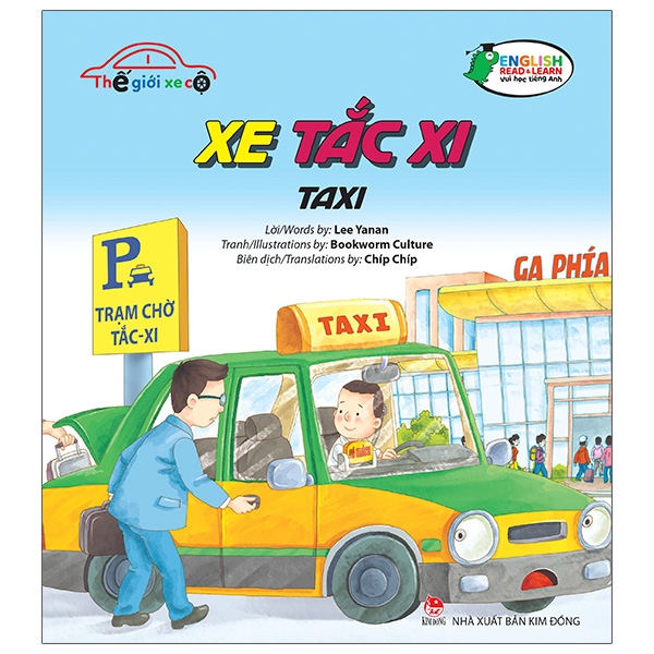 Fahasa - thế giới xe cộ: xe tắc xi - taxi