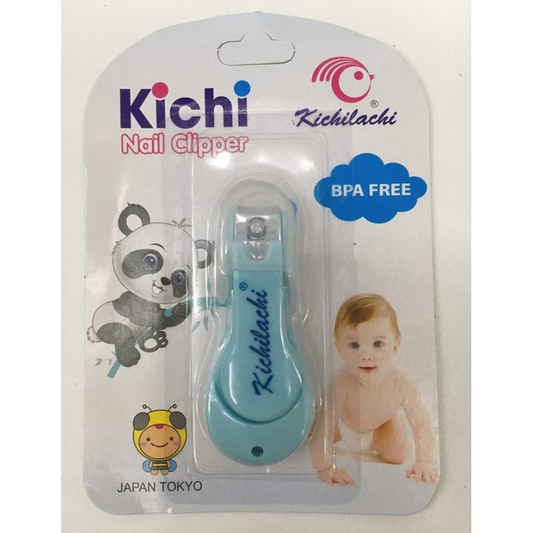 (Đơn 29K Freeship 15K) Bấm Móng Tay Kichilachi Kichi (An Toàn Cho Bé) NAM3