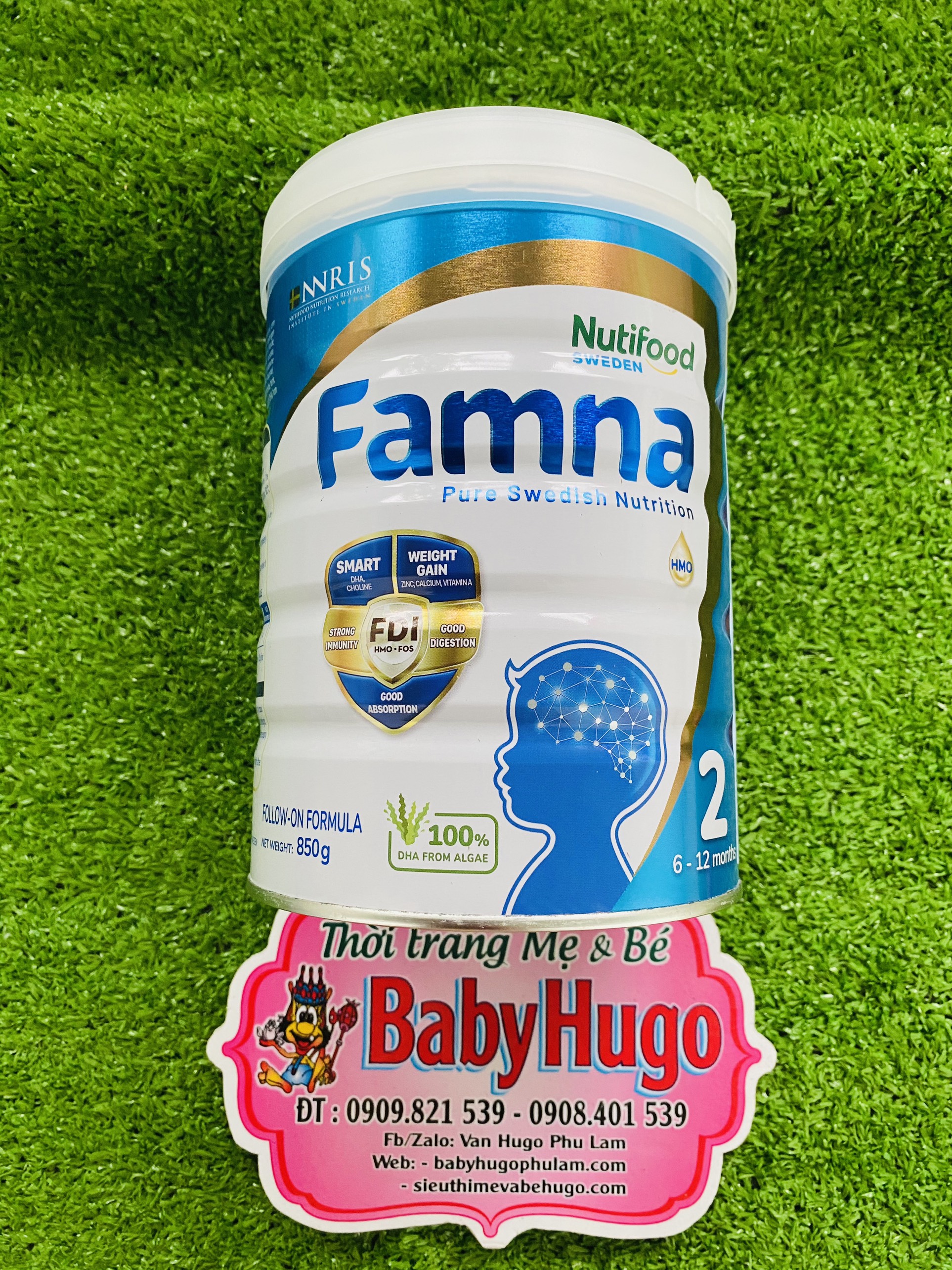 Sữa bột Nutifood Famna số 2 850g 400g