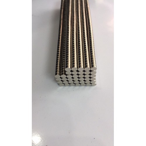 SET 100 viên nam châm viên siêu nhỏ 4x1.5mm loại lắp ráp
