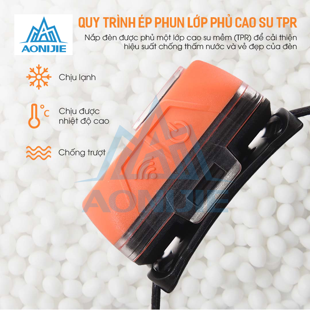 Đèn Đội Đầu Headlamp Aonijie E4031 - Dùng Pin AAA, Pin Sạc