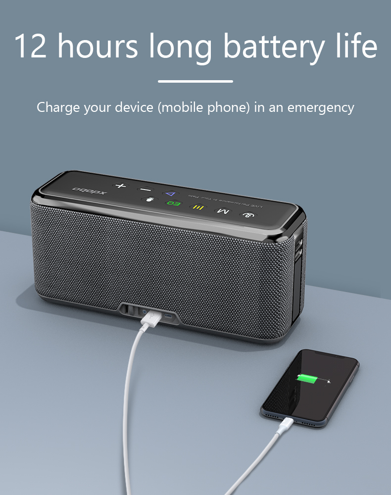 Loa di động bluetooth XDOBO X8 MAX - Công suất 100W