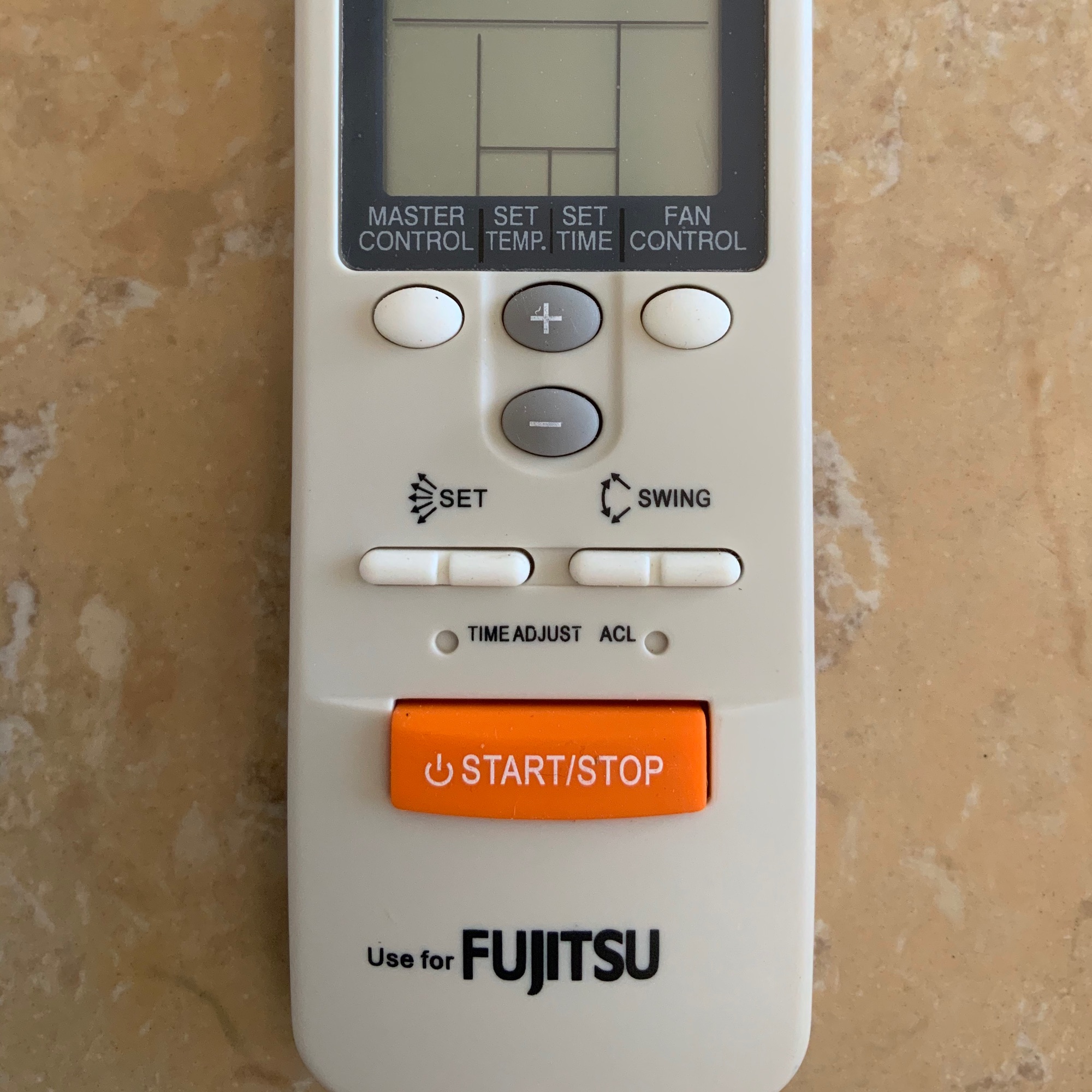 Điều khiển điều hoà Fujitsu (mẫu 1)