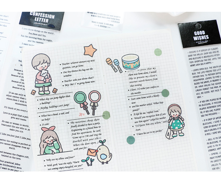 [HCM]1 tờ sticker dạng chữ nhiều chủ đề (Hàng có sẵn)