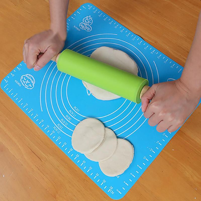 Tấm Lót Nhào Bột Silicon 30*40Cm