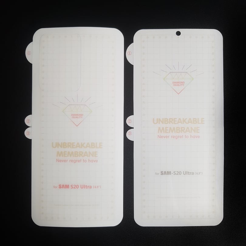 Miếng dán PPF Samsung S20/S20+/S20 Ultra/ Note 20/ Note 20 Ultra full mặt trước và sau