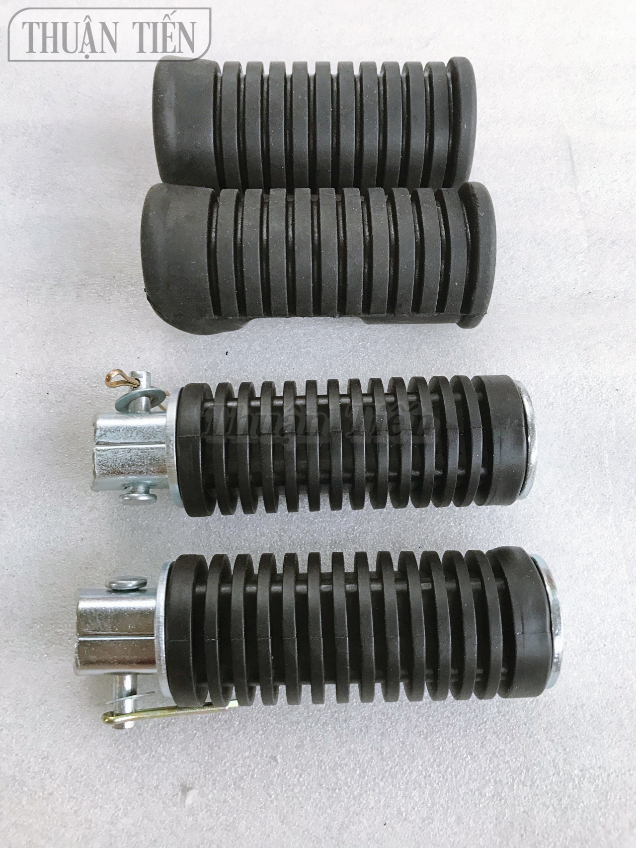 Dream series front and rear foot sets, Cup models-black high-grade rubber thick iron shiny for many years old Dr, Cup