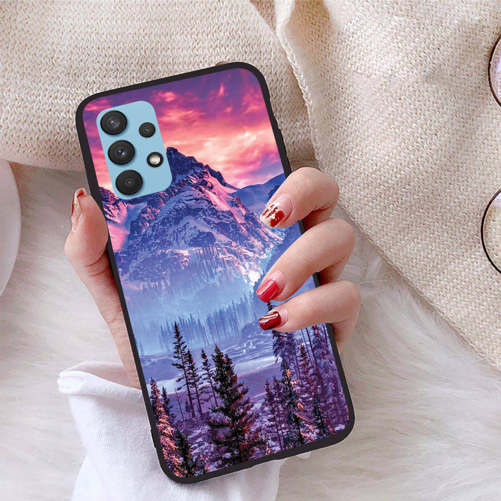 [HCM]Ốp lưng iCase dành cho Samsung Galaxy A32 viền dẻo TPU BST Thiên Nhiên Hùng Vĩ