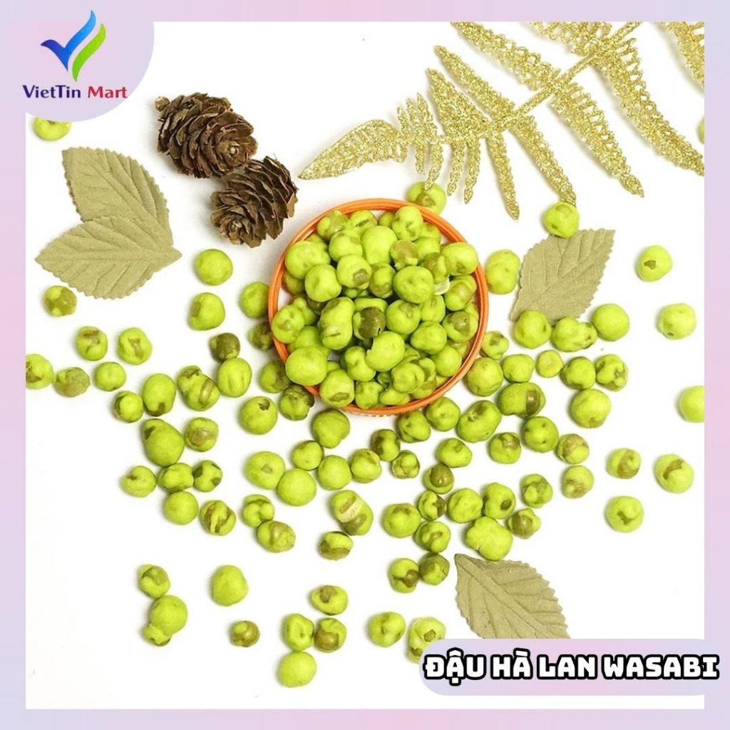 Đậu Hà lan Wasabi 500g -Viettin Mart