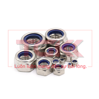 Đai ốc khóa mạ đầu PVC (M3-M24)