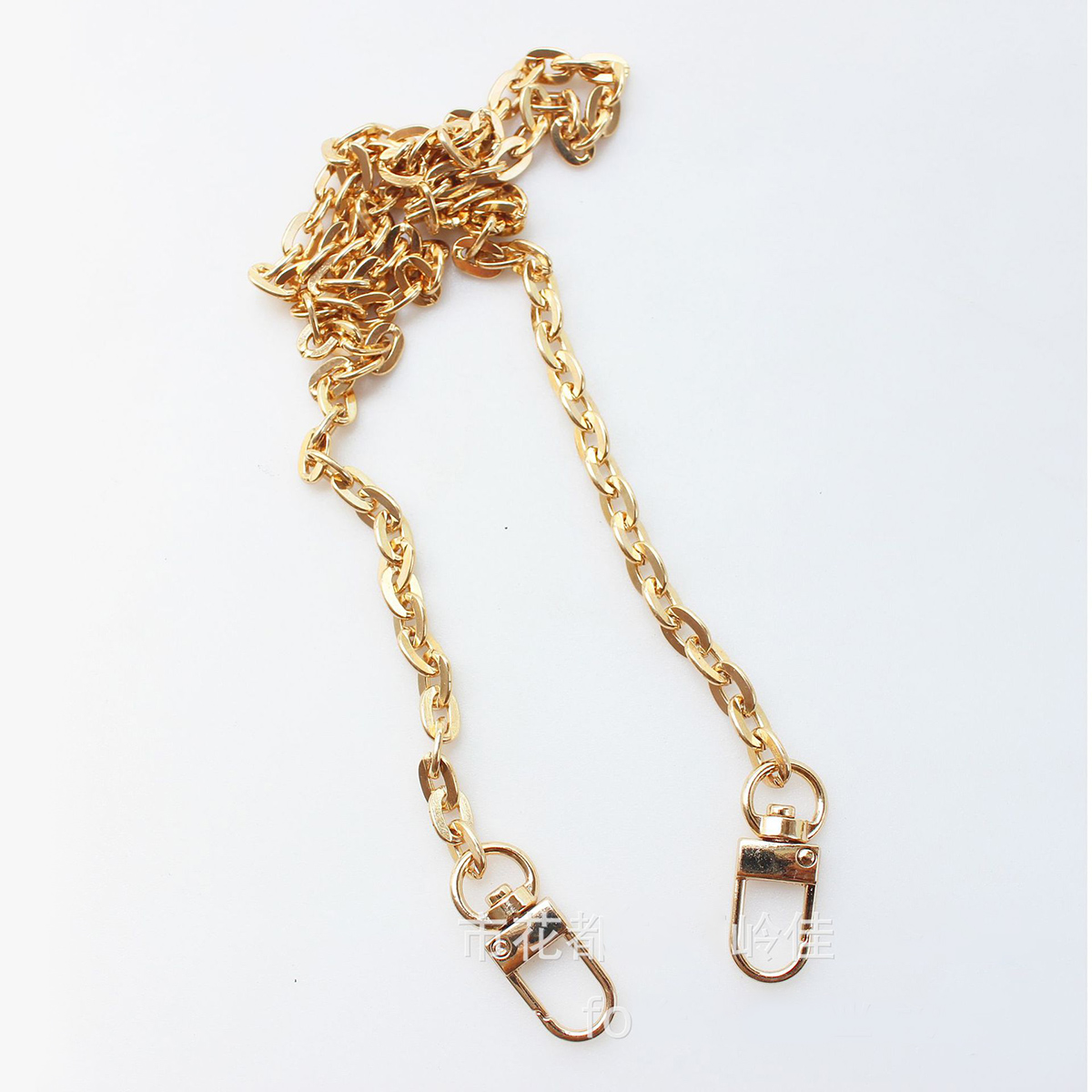 Leash strap handbag 7mm chain letters o cleaner-100style