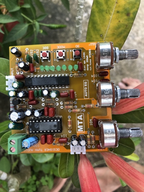 Mạch âm sắc 12VDC kèm nâng tiếng