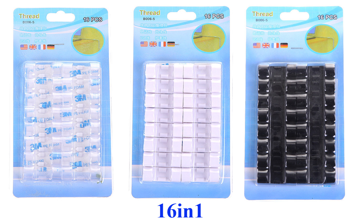 Vỉ 20 nút giữ dây điện