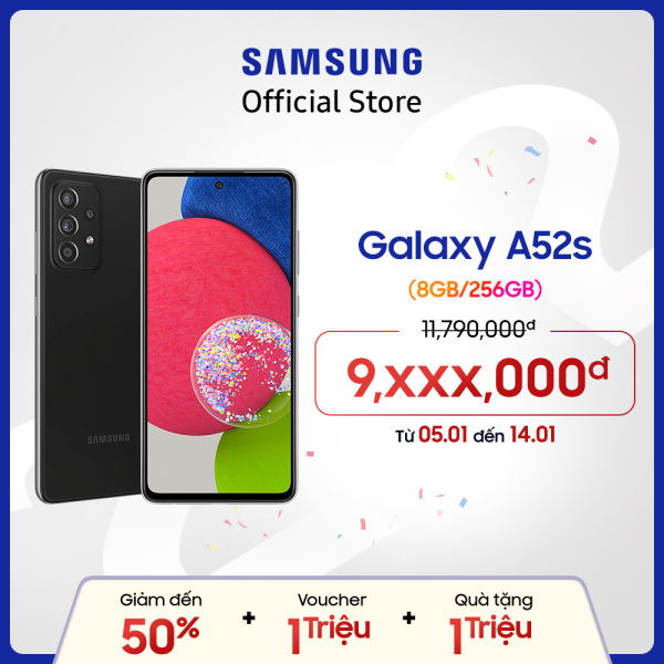 [VOUCHER 300K]  Điện thoại Samsung Galaxy A52s - Hàng chính hãng - miễn phí vận chuyển - Bảo hành 12 tháng