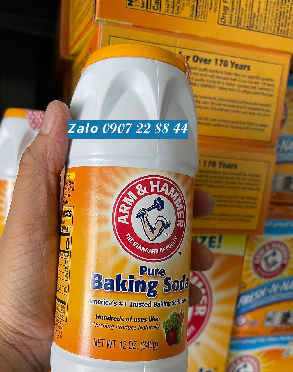 BỘT BAKING SODA RỬA RAU CỦ QUẢ