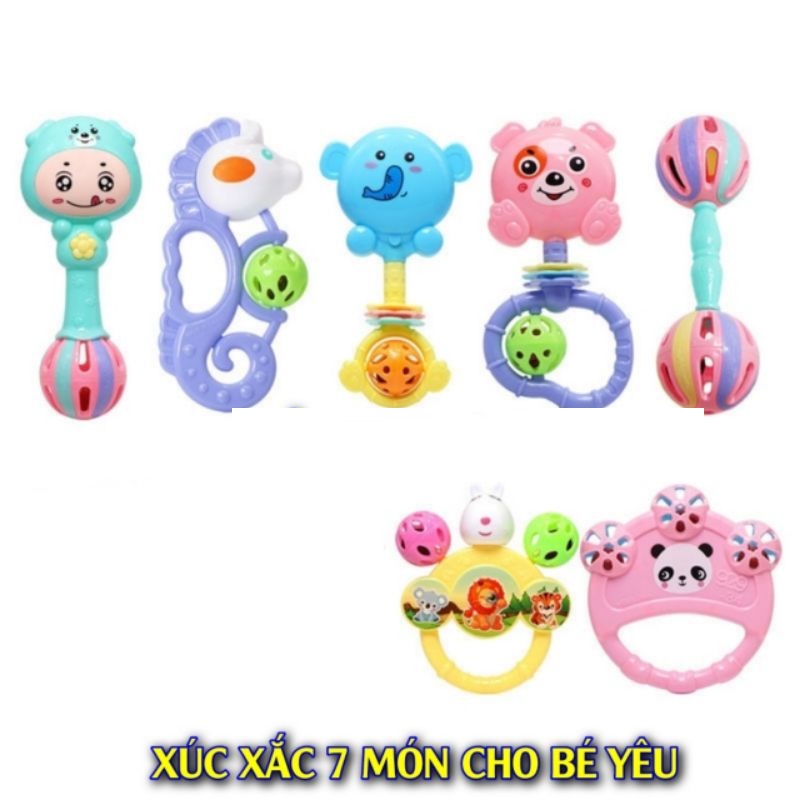 Bộ 7 Món Lục Lạc - Phát Triển Âm Thanh Cho Bé