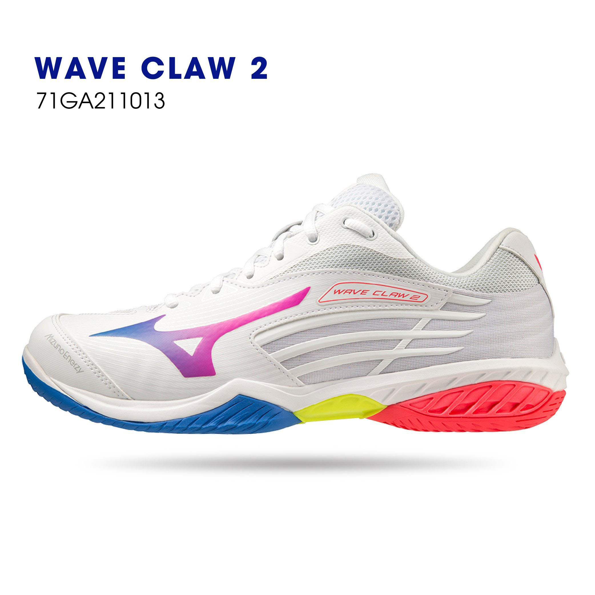 Giày cầu lông chính hãng Mizuno Wave Claw 2 71GA211013 Mẫu mới cho cả nam