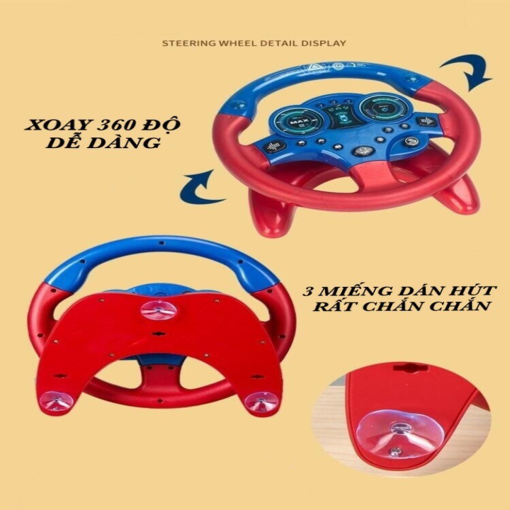 Vô Lăng Xe Hơi Trẻ Em
