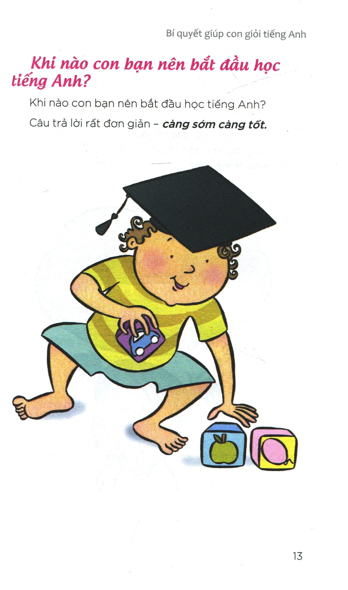 Bí Quyết Giúp Con Giỏi Tiếng Anh - Claire Selby,Quế Chi