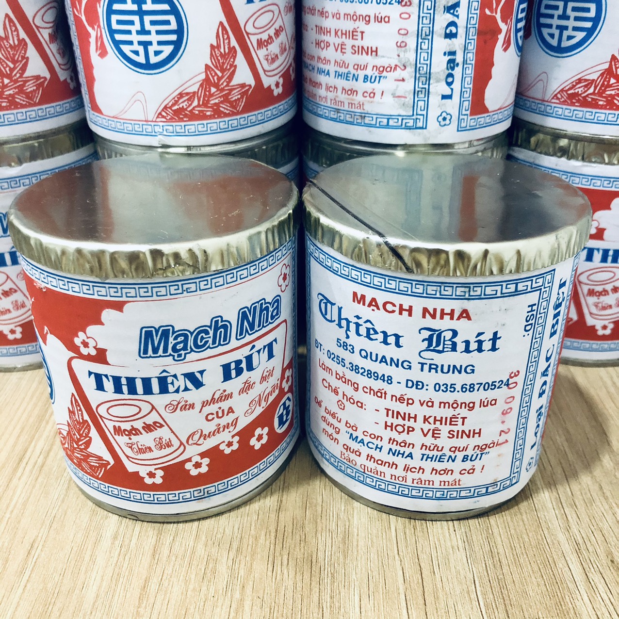 Mạch Nha Thiên Bút Đặc Sản Quảng Ngãi (Lon 350g)