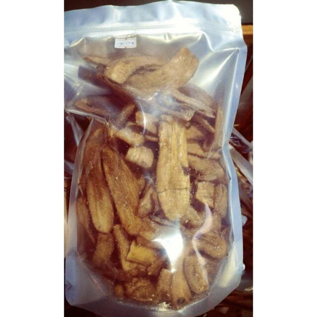 1kg chuối sấy mè gừng