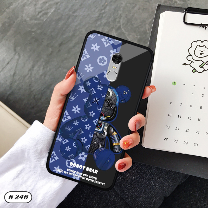 Ốp lưng gấu bearbrick, Kaws, hoạt hình  Xiaomi Redmi Note 4/Note 4X