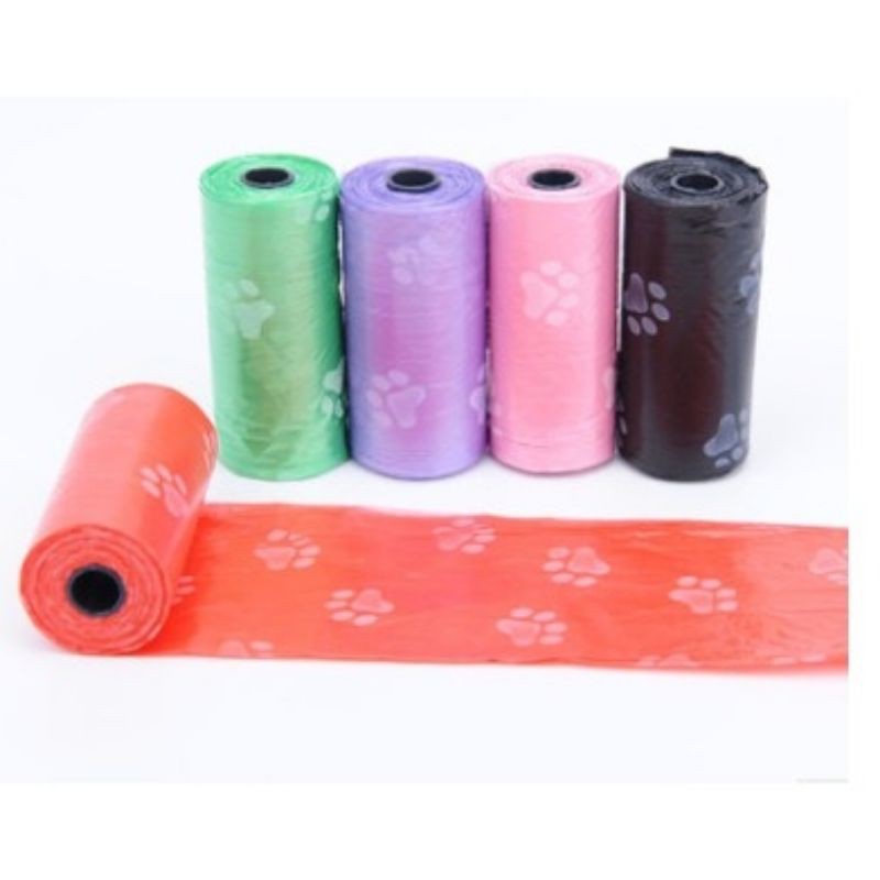 [Mã PET20K giảm 20K đơn 250K] 1 CUỘN TÚI NILON HỐT PHÂN CHÓ MÈO 20in1.