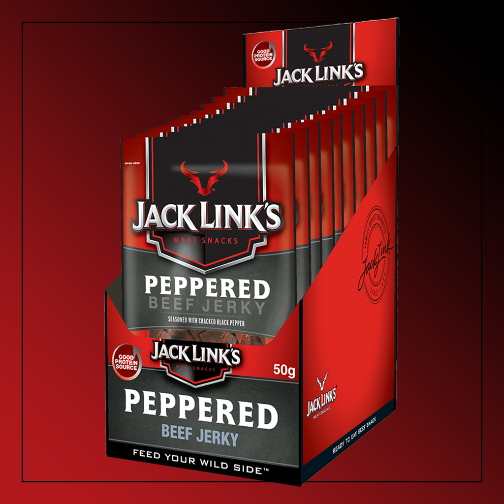 [HCM]Jack Links - Khô bò vị Peppered 50g