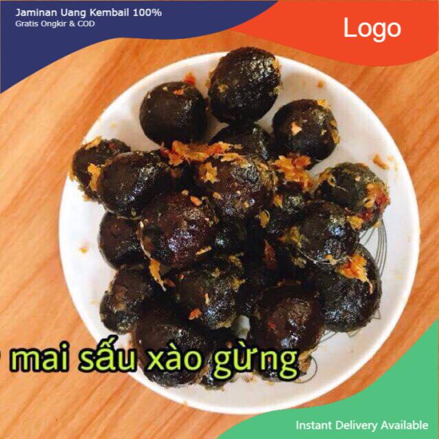 1kg ô mai sấu sào gừng đặc sản hàng đường hà nội
