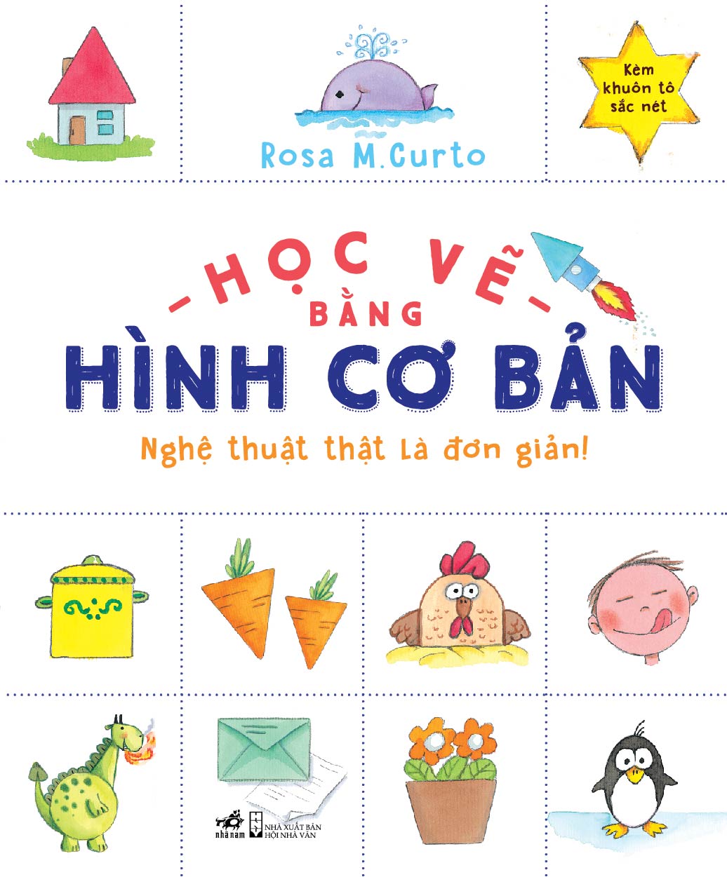 Sách - học vẽ bằng hình cơ bản - nghệ thuật thật là đơn giản