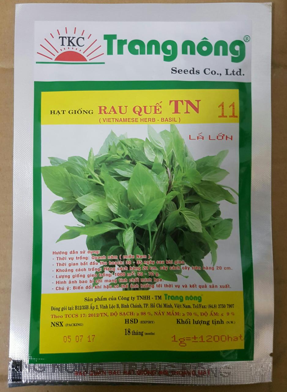 Hạt Giống Rau Quế - 10Gram