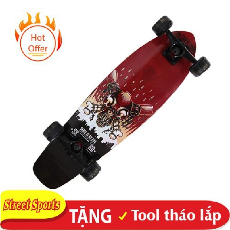 Giá bán Ván trượt Penny cool 34 .tặng kèm tool