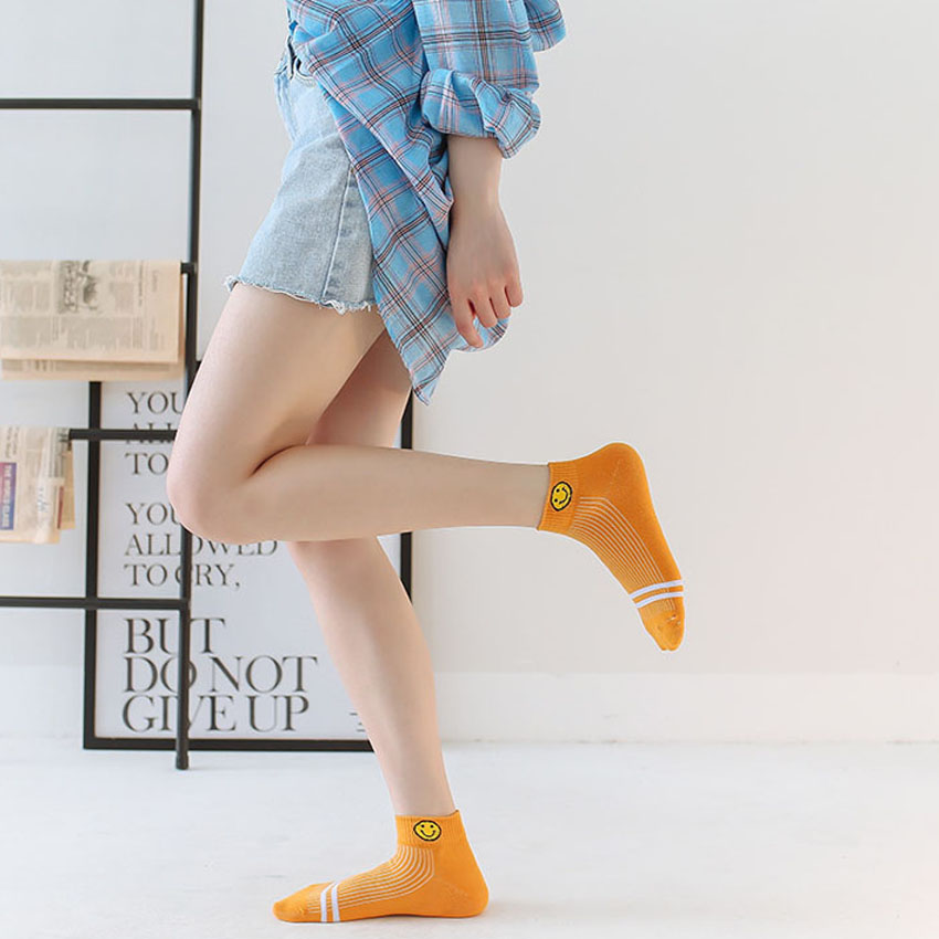 [HCM][Set 5] Vớ nữ tất nữ mặt cười dễ thương TN04