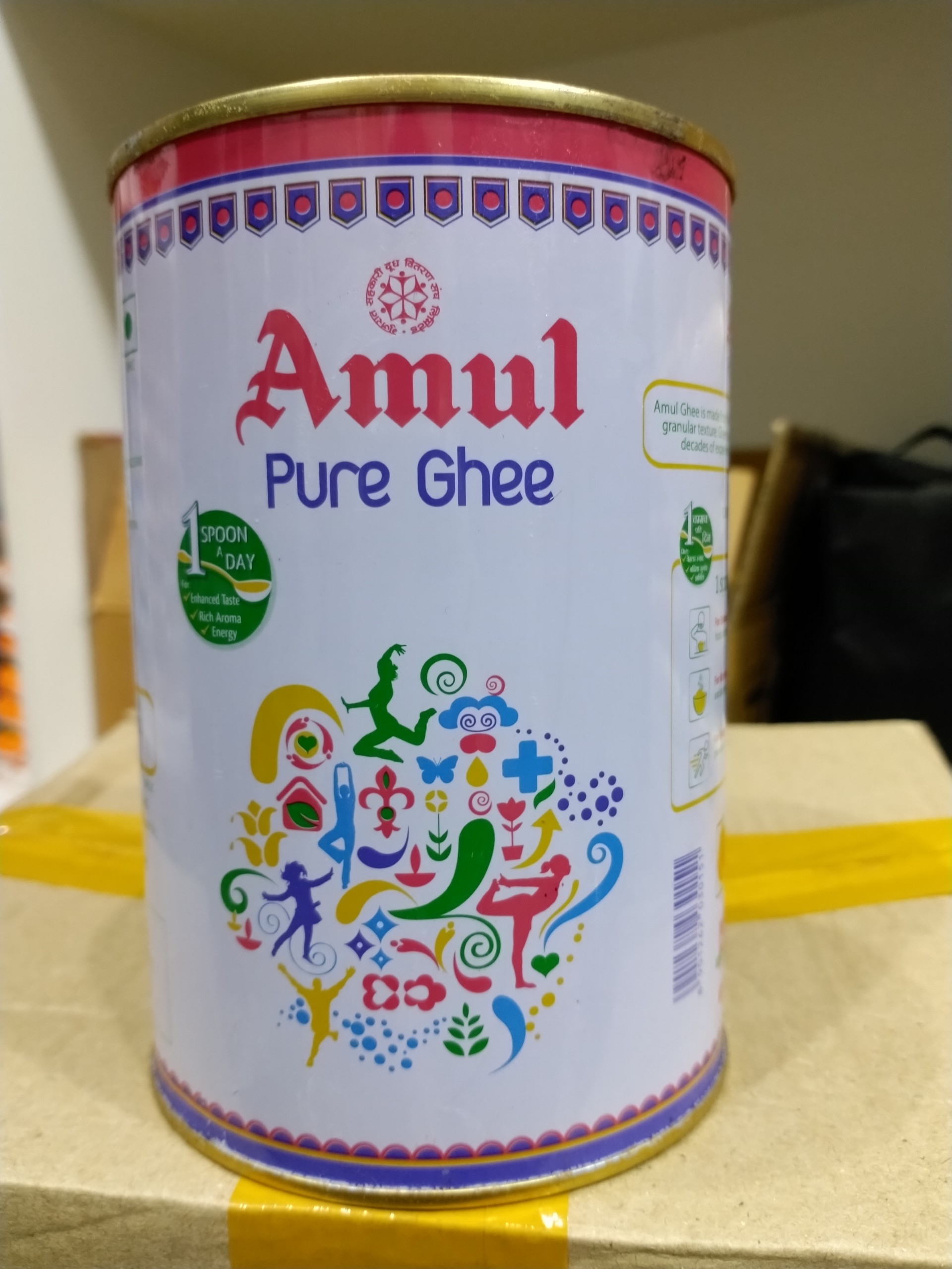 Bơ AMUL Ghee 1L (905g) Lazada.vn