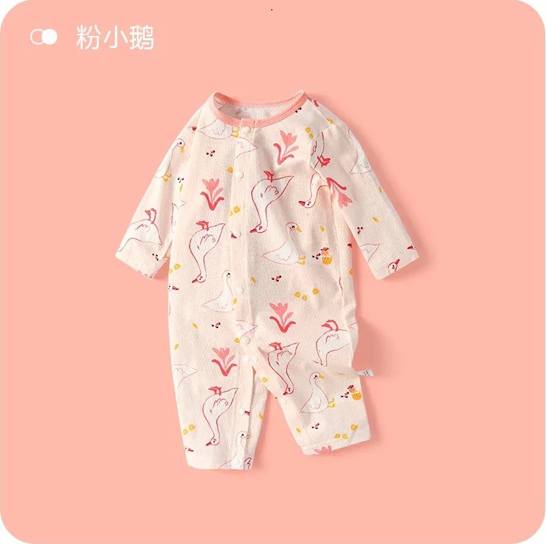 Body Dài Tay Mỏng Mát Cho Bé Mặc Nằm Điều Hòa Tránh Muỗi Đốt Mùa Hè Thu