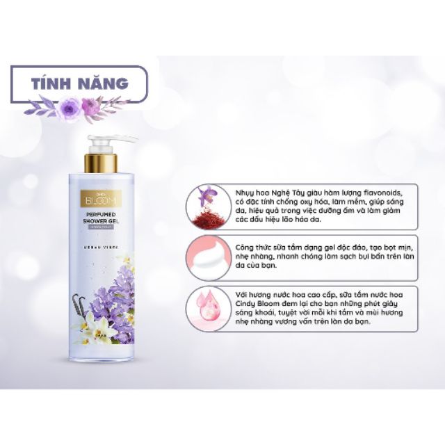 Cindy Bloom Perfumed Shower Gel 640g