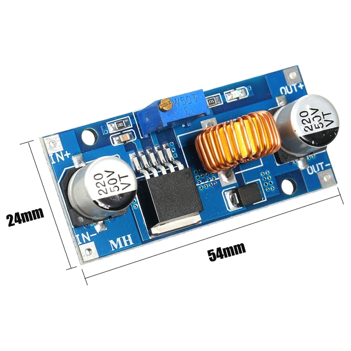 Mạch Hạ Áp Buck DC 5A XL4015 ADJ 4-35VDC