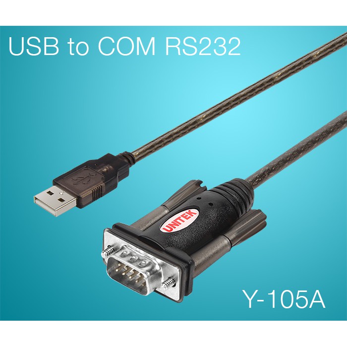Cáp USB to Com RS232 Unitek Y-105