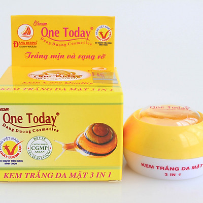 Kem Trắng Da Mặt 3 In 1 One ToDay