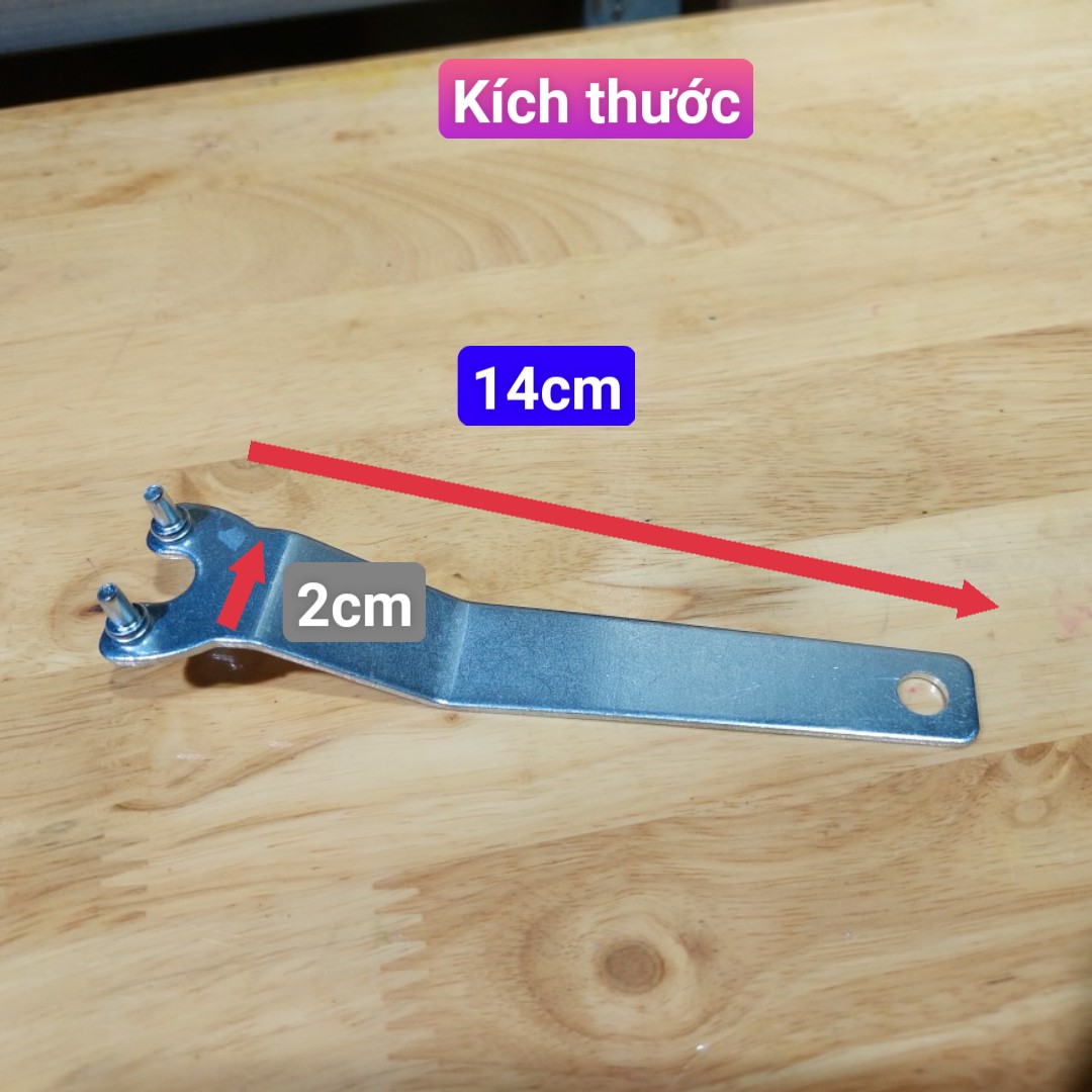Dụng cụ mở máy mài 1 tấc, Cờ lê chỉnh máy mài, tay mở máy mài, khóa mở máy mài 100mm- Cửa Hàng Nam