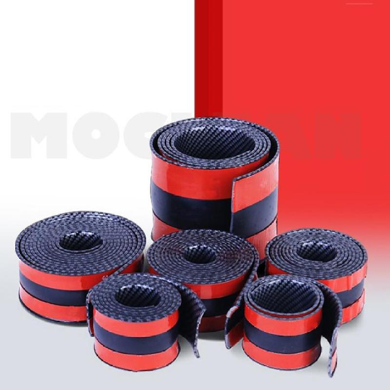 Nẹp cacbon bản 7cm dán trang trí và chống xước ô tô (cuộn 2,5 mét)