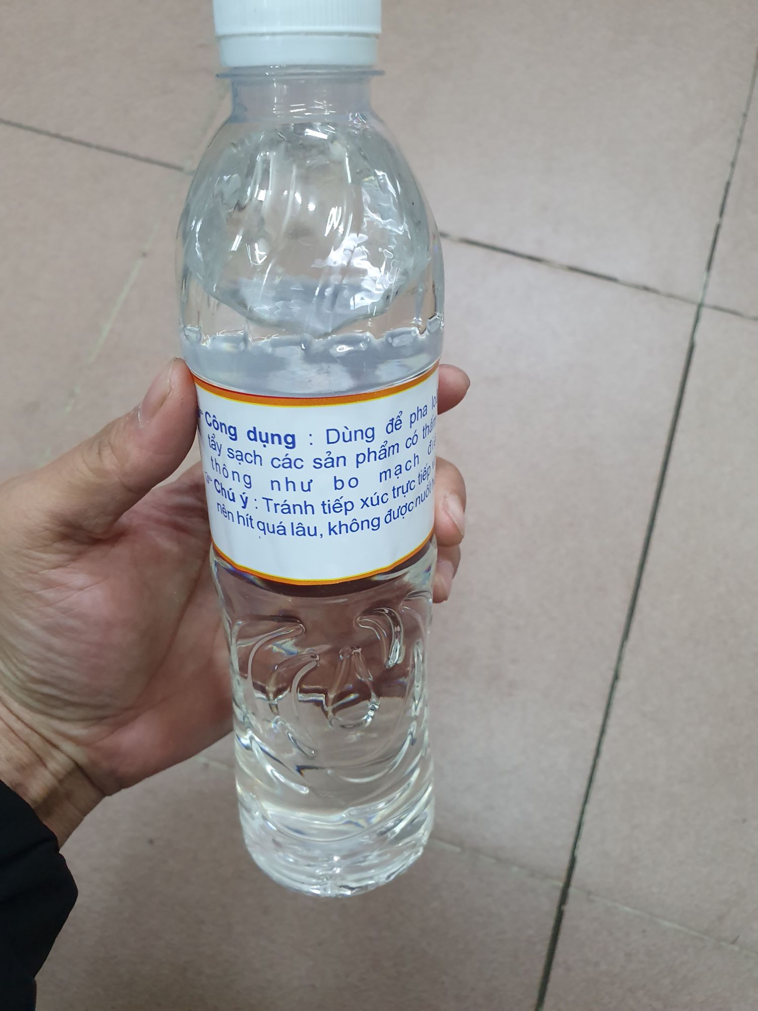 nước rửa mạch axeton chai 500ml