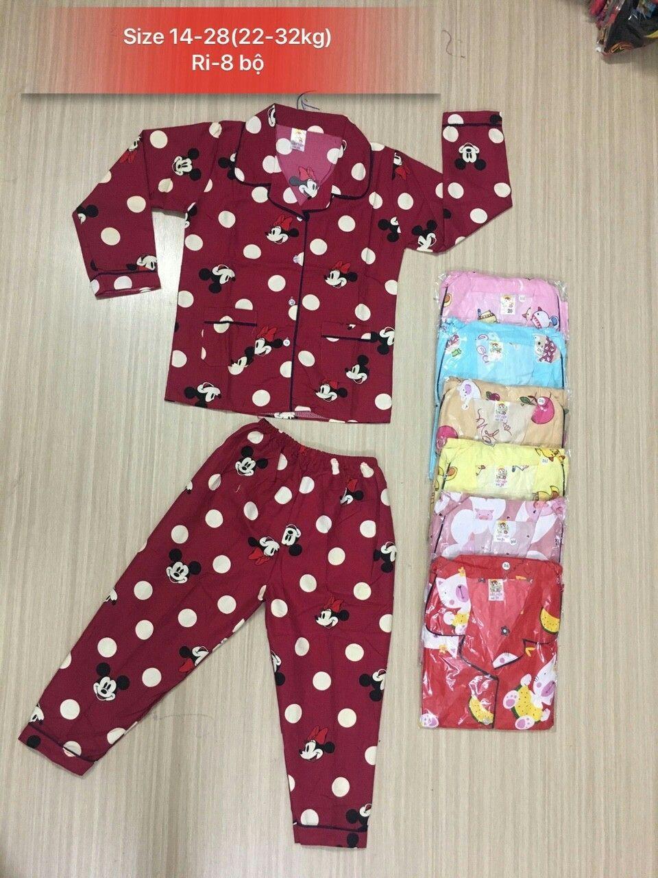 Đồ bộ kate thái bé gái