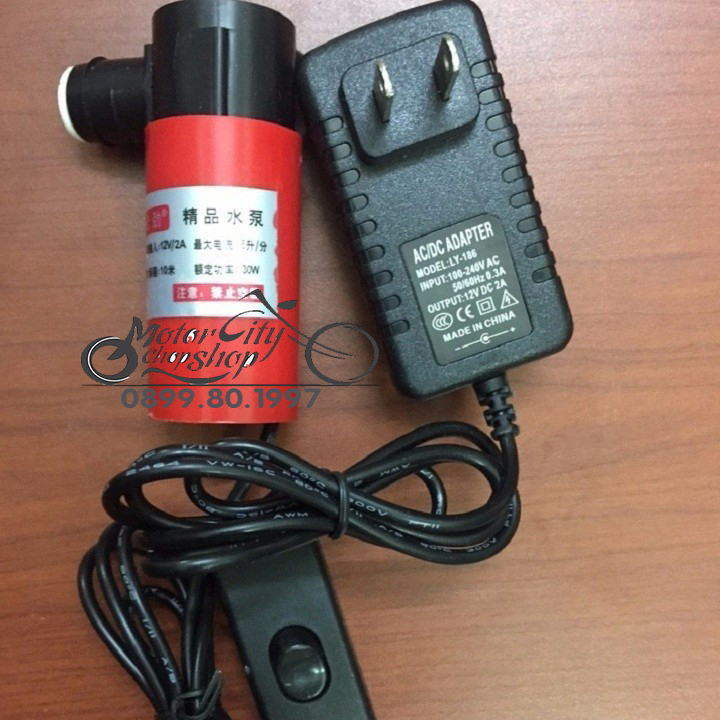 Máy Bơm Nước Mini 12V/Bơm nước cho máy cắt rãnh tường