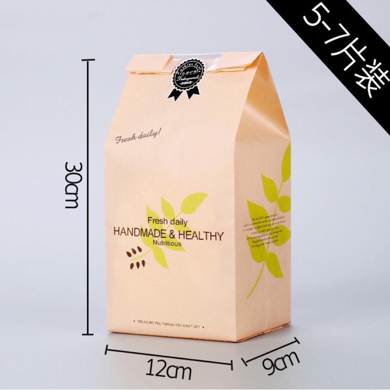 Túi bánh mì hoa cúc 10c dọc