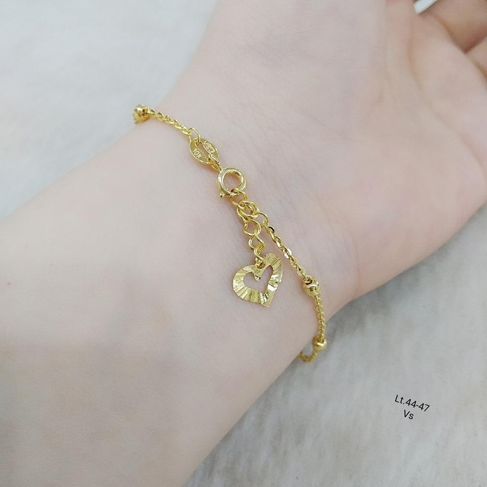 Lắc tay nữ vàng 10k LTV22