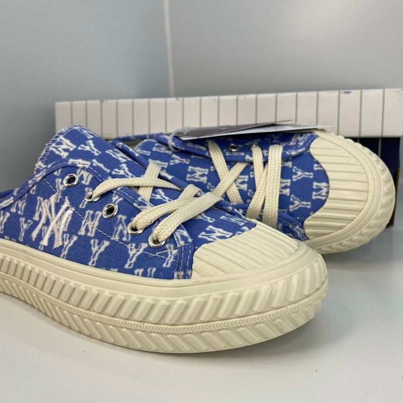 giày sục thể thao nữ n-y xanh bò cá tính- hàng thêu chuẩn loại 1