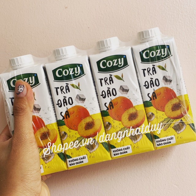 {1 LỐC 4 Hộp} Trà Cozy Trái Cây 3 vị