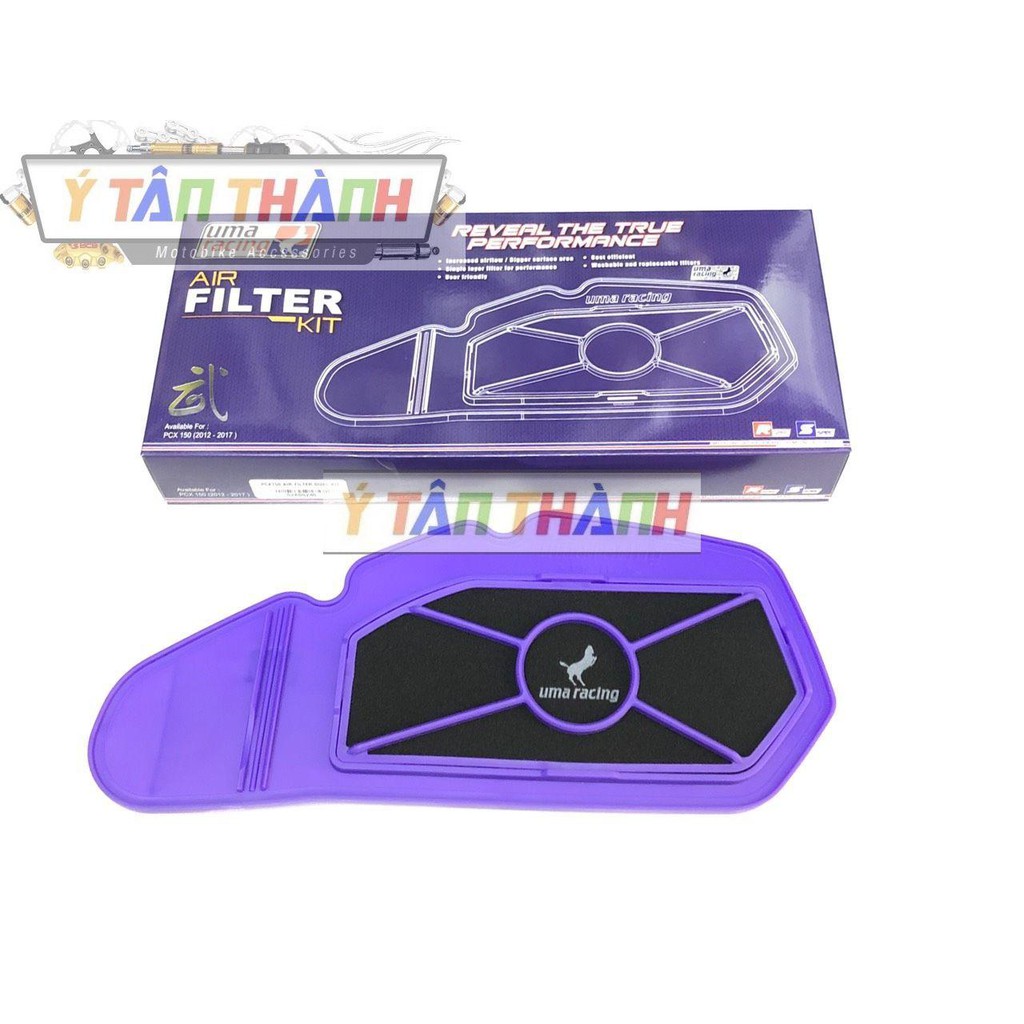 Lọc gió độ Uma Racing Vario, sản phẩm tốt, độ bền cao, cam kết sản phẩm nhận được như hình và mô tả, inbox shop để được tư vấn thêm