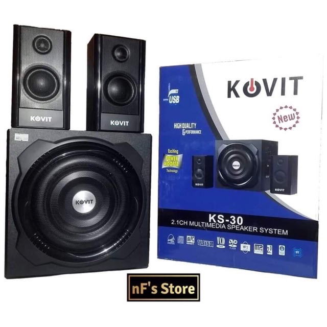 LOA VI TÍNH CÓ KẾT NỐI BLUETOOTH KOVIT KS 30